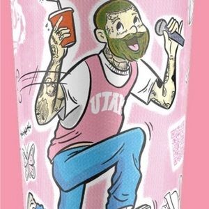 Post Malone Raising Canes Cup 4th Cup